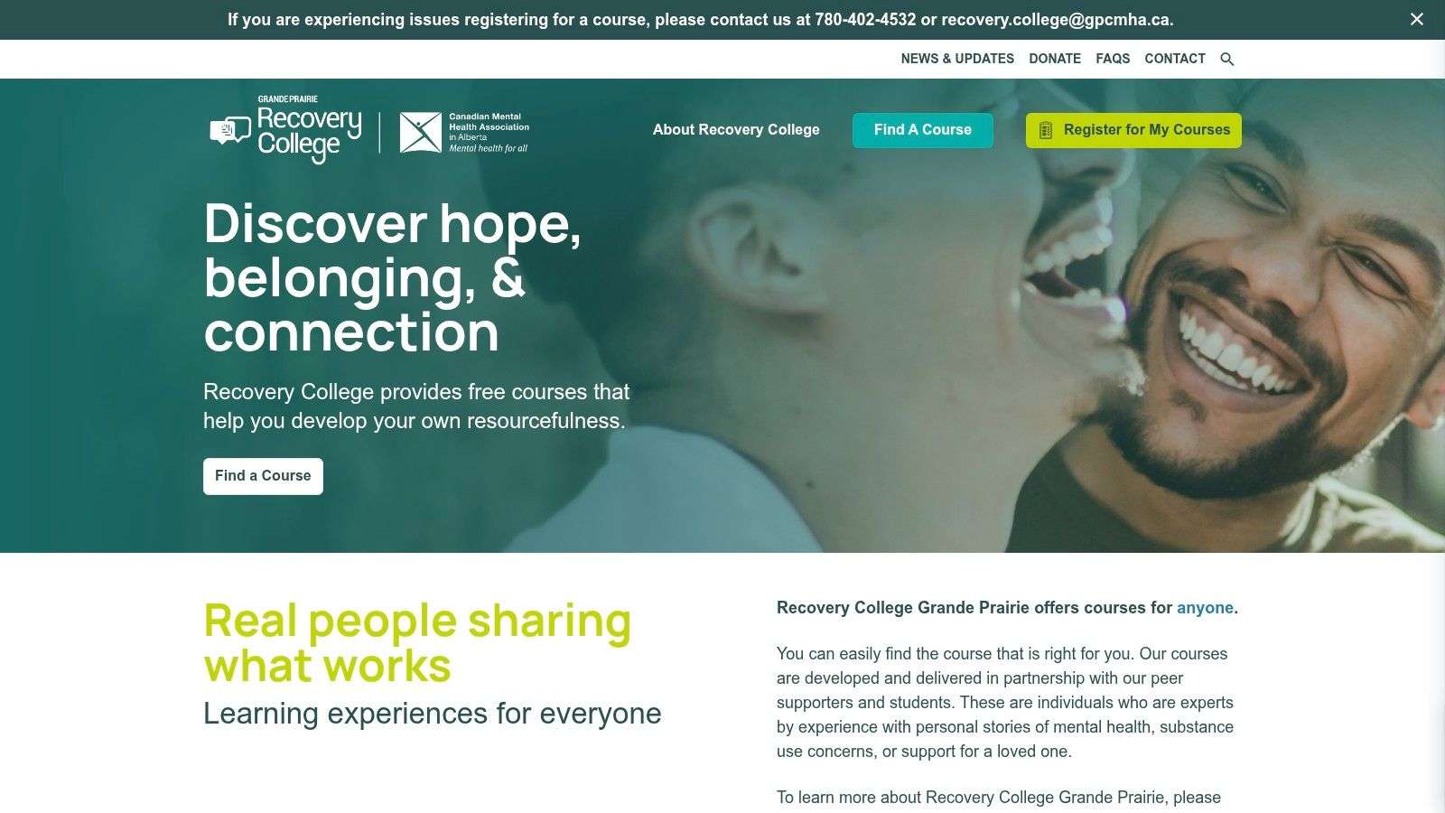 Resource Centre for Suicide Prevention (RCSP) – Grande Prairie