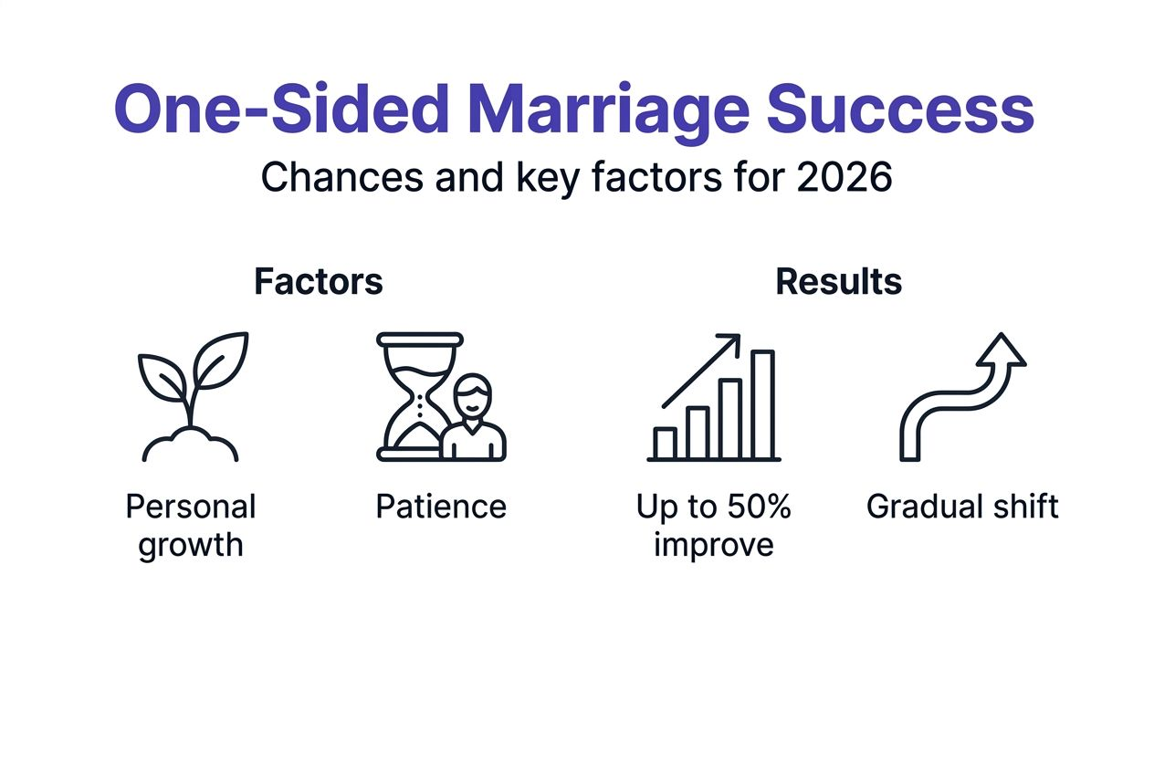 Infographic on one-sided marriage outcomes