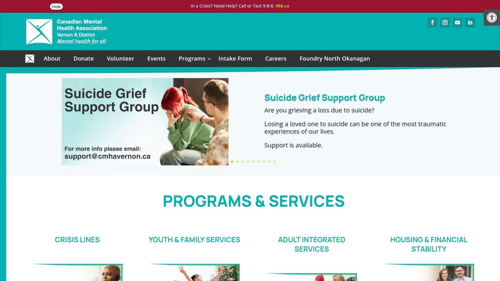 Interior Health – Vernon Mental Health & Substance Use (MHSU)